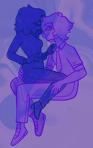 Colored Sketch - Waist Up