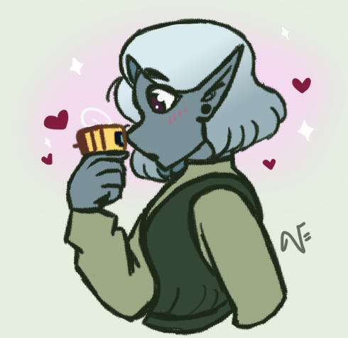 Colored Sketch - Waist Up